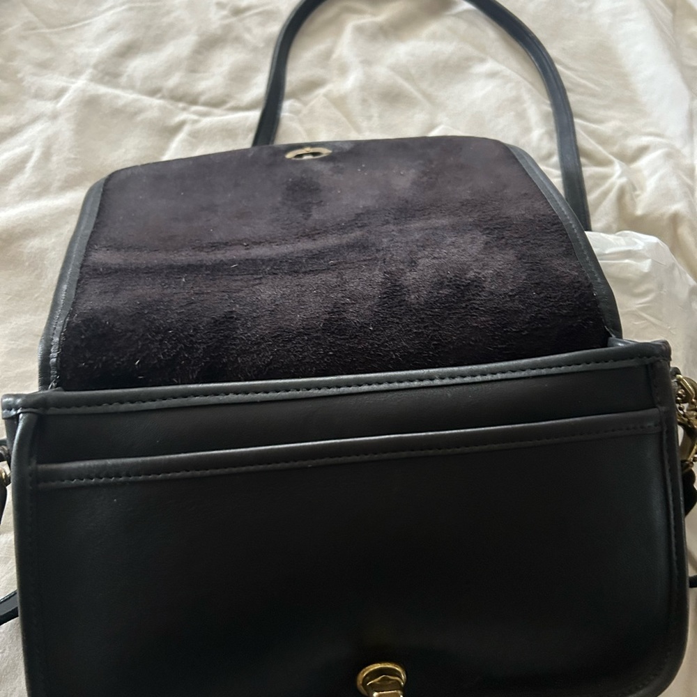 Coach vintage black purse